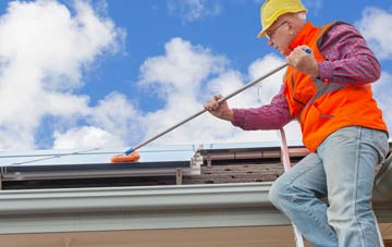 Queen Dart soft wash roof cleaning